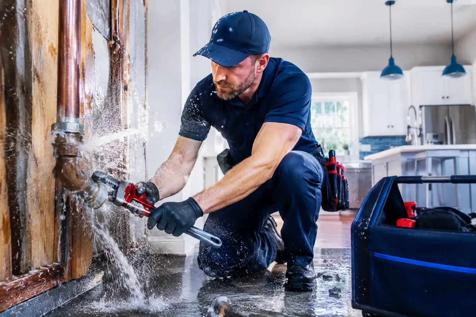 Local emergency pipe repair professionals in Foxworth, MS